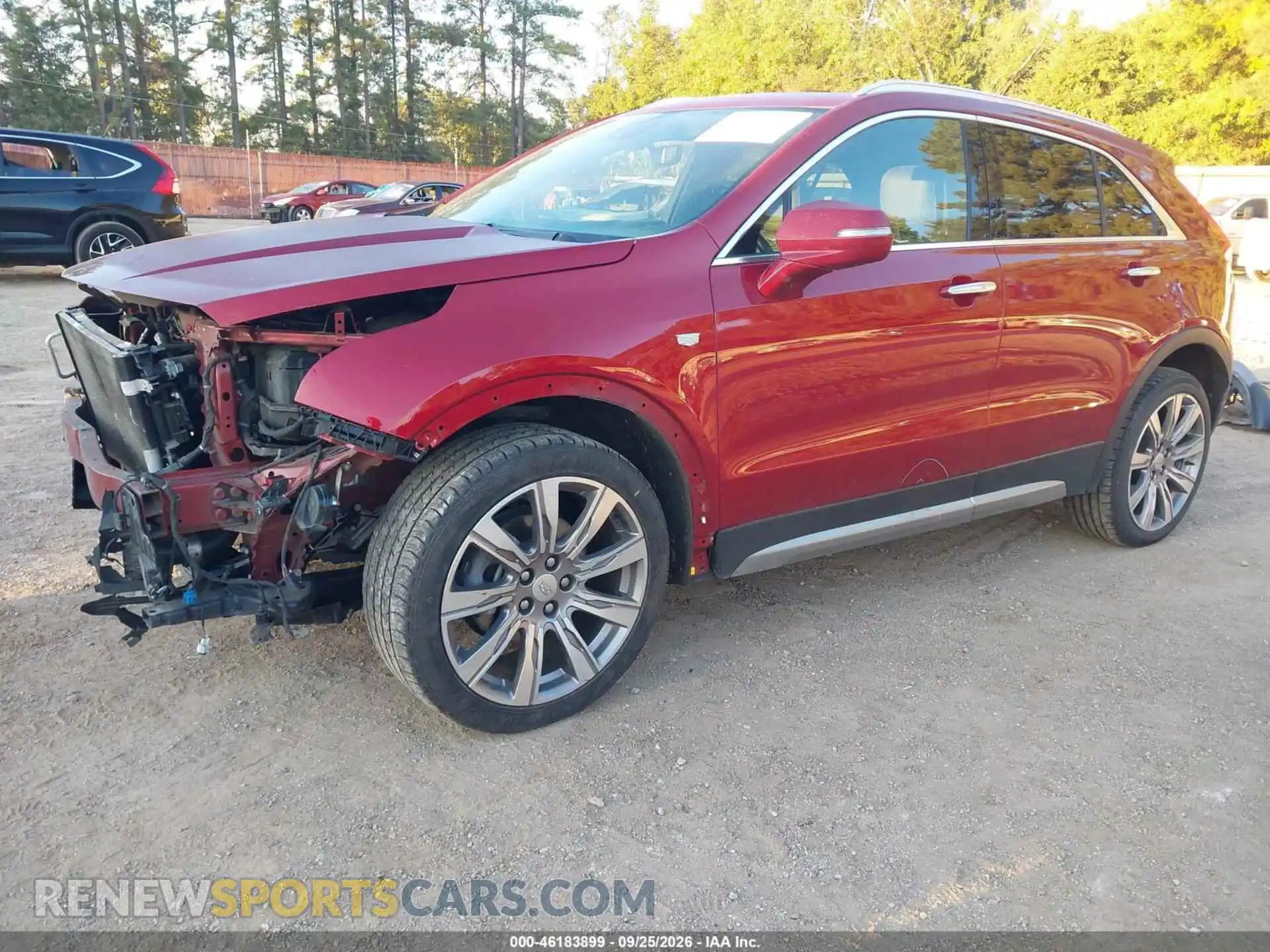 2 Photograph of a damaged car 1GYFZCR40PF109759 CADILLAC XT4 2023