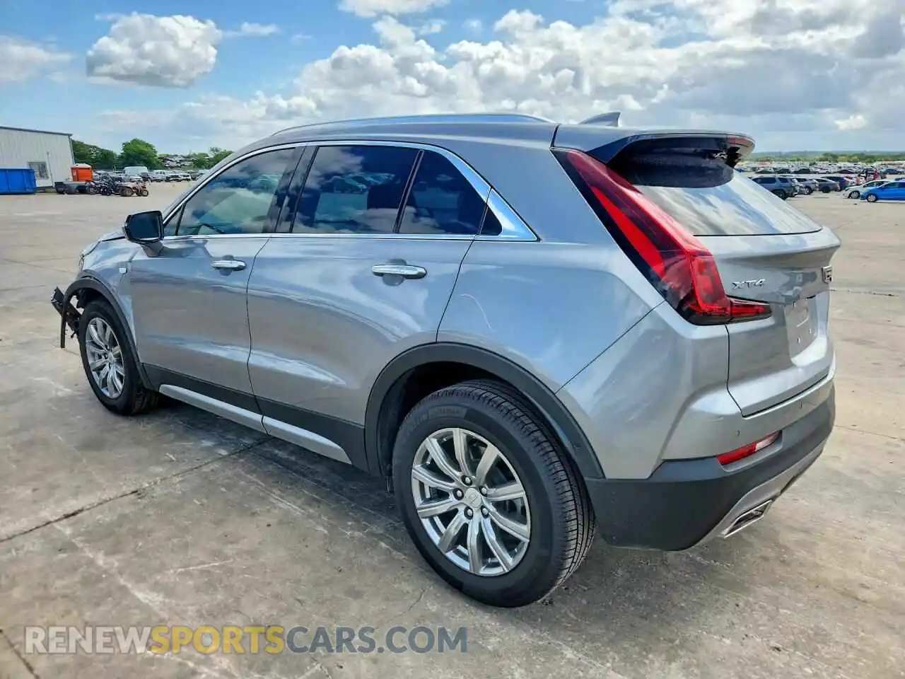 2 Photograph of a damaged car 1GYFZCR40PF124195 CADILLAC XT4 2023