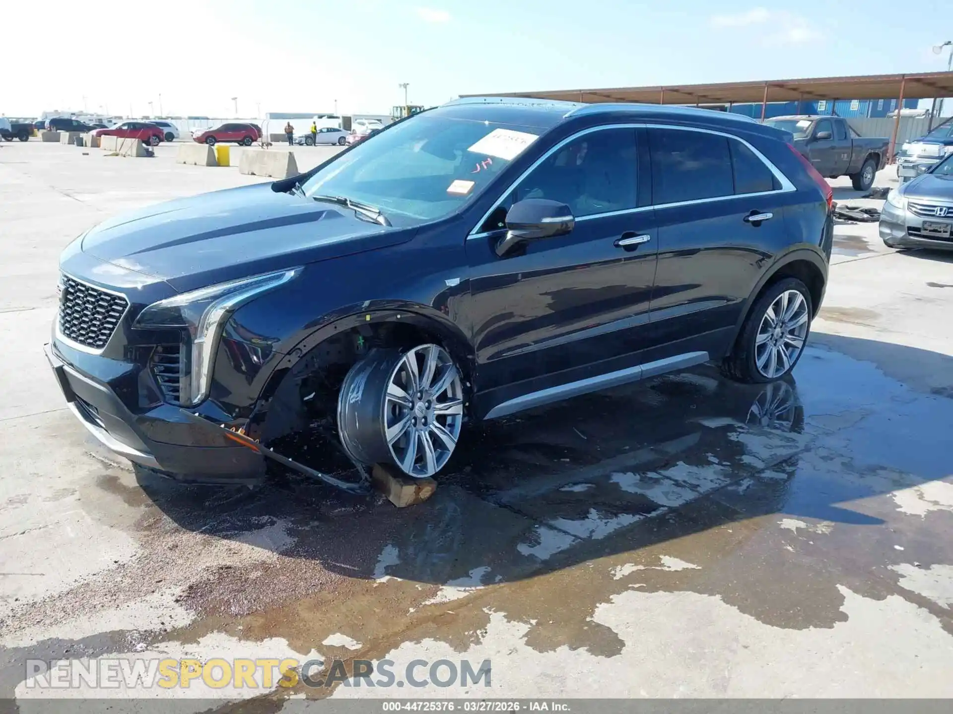 2 Photograph of a damaged car 1GYFZCR40PF192688 CADILLAC XT4 2023
