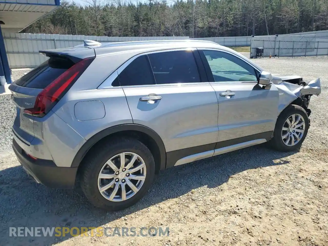3 Photograph of a damaged car 1GYFZCR42PF170188 CADILLAC XT4 2023