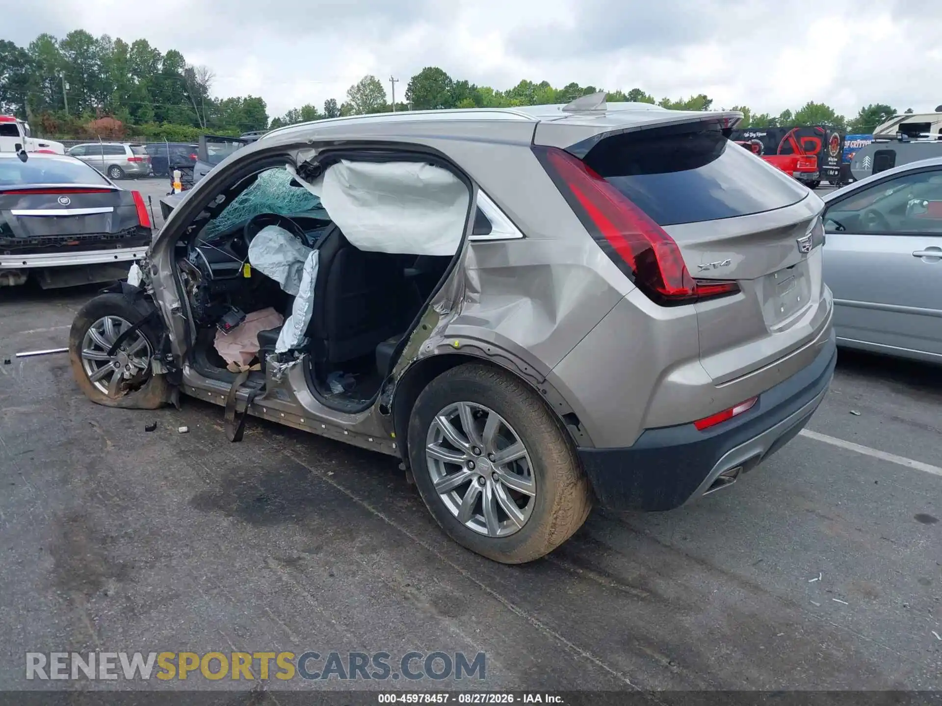 3 Photograph of a damaged car 1GYFZCR43PF126880 CADILLAC XT4 2023