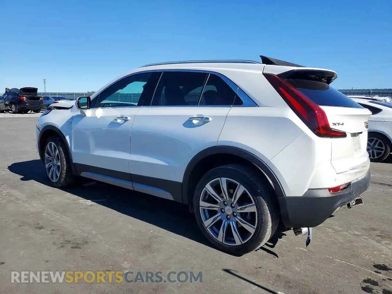 2 Photograph of a damaged car 1GYFZCR43PF137619 CADILLAC XT4 2023
