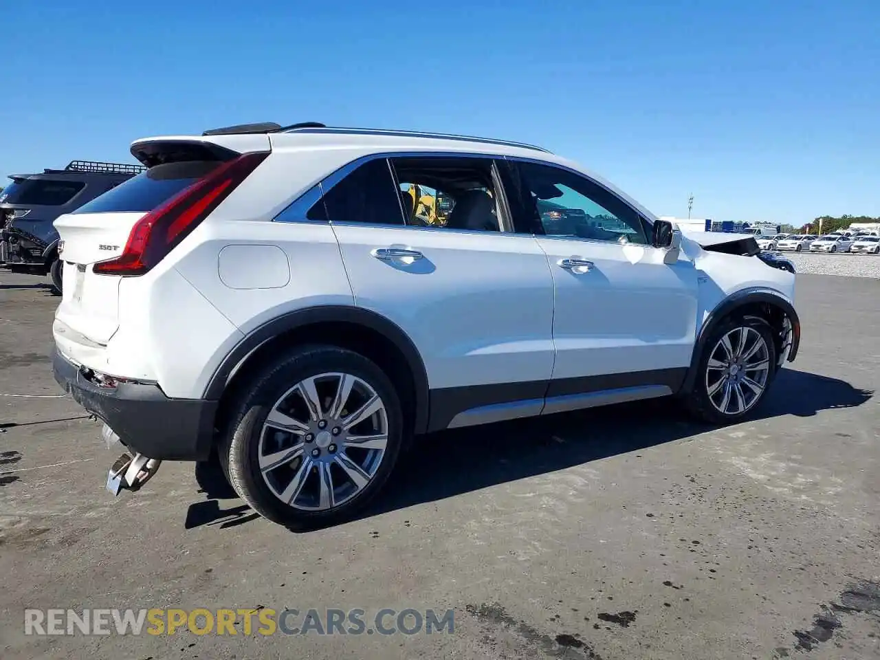 3 Photograph of a damaged car 1GYFZCR43PF137619 CADILLAC XT4 2023