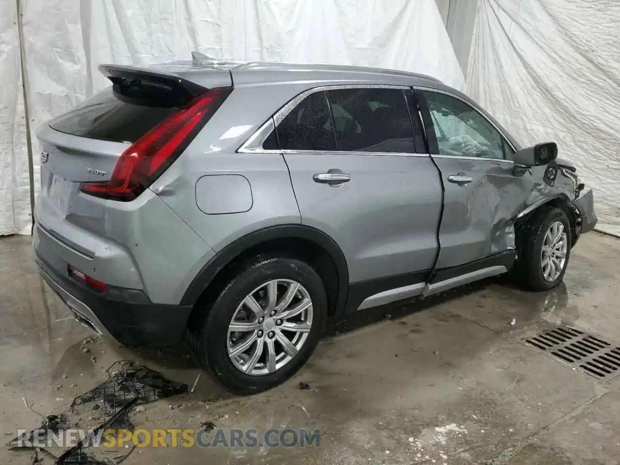 3 Photograph of a damaged car 1GYFZCR43PF161435 CADILLAC XT4 2023