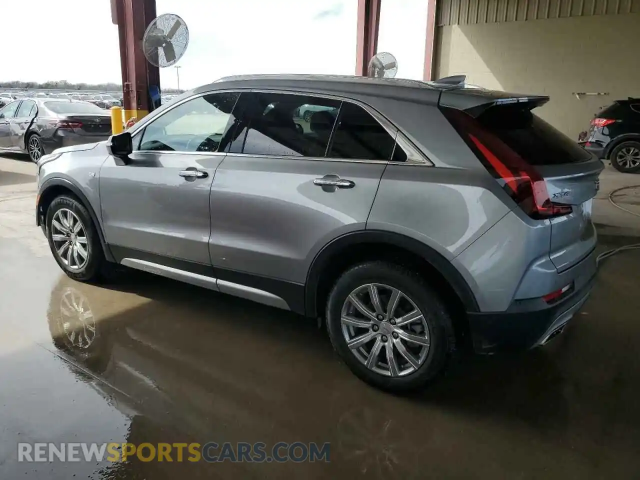 2 Photograph of a damaged car 1GYFZCR44PF135037 CADILLAC XT4 2023