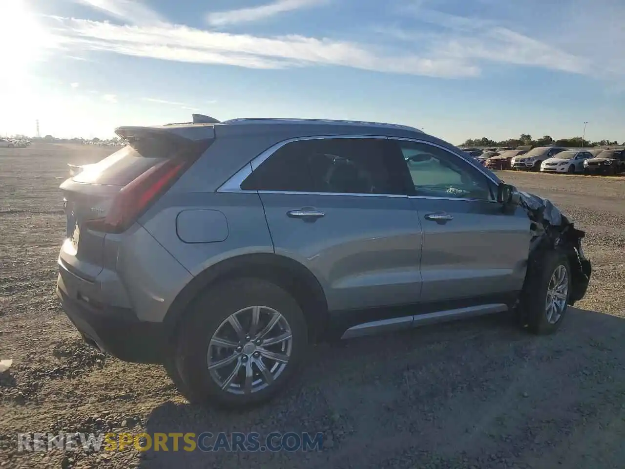 3 Photograph of a damaged car 1GYFZCR44PF166398 CADILLAC XT4 2023