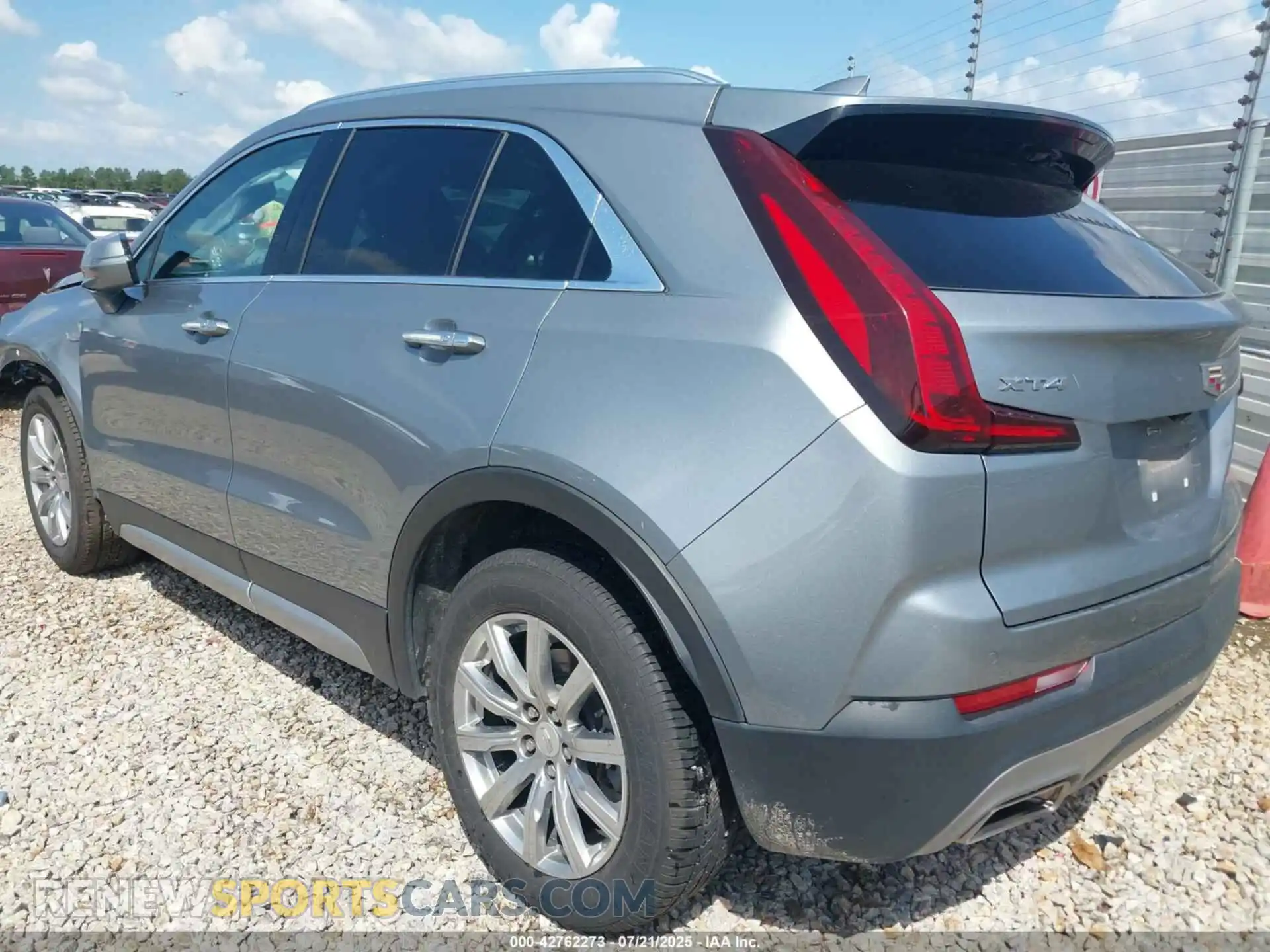 3 Photograph of a damaged car 1GYFZCR45PF199216 CADILLAC XT4 2023