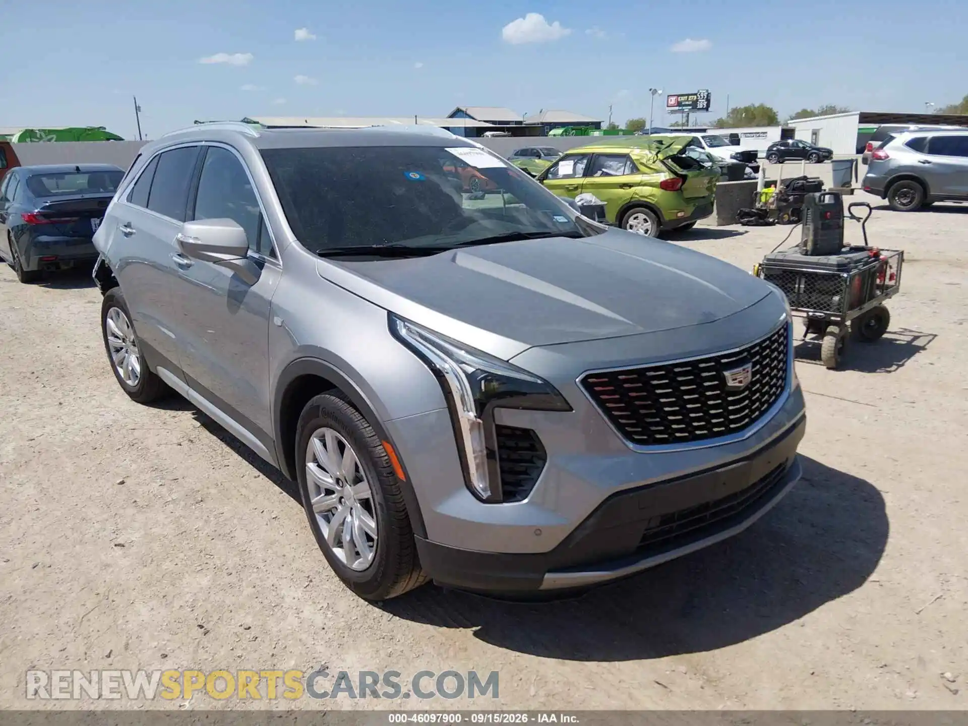 1 fotografías del automóvil dañado 1GYFZCR48PF124249 CADILLAC XT4 2023