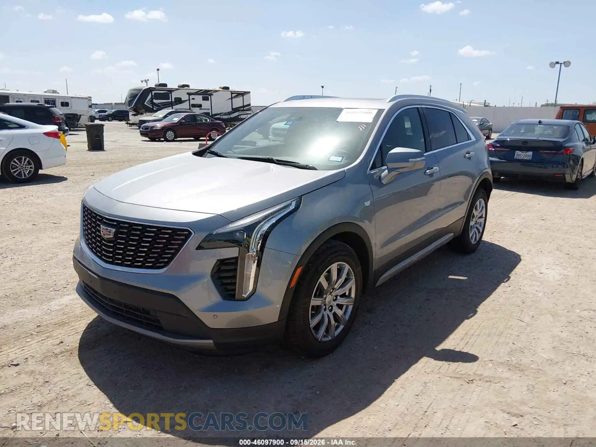 2 fotografías del automóvil dañado 1GYFZCR48PF124249 CADILLAC XT4 2023