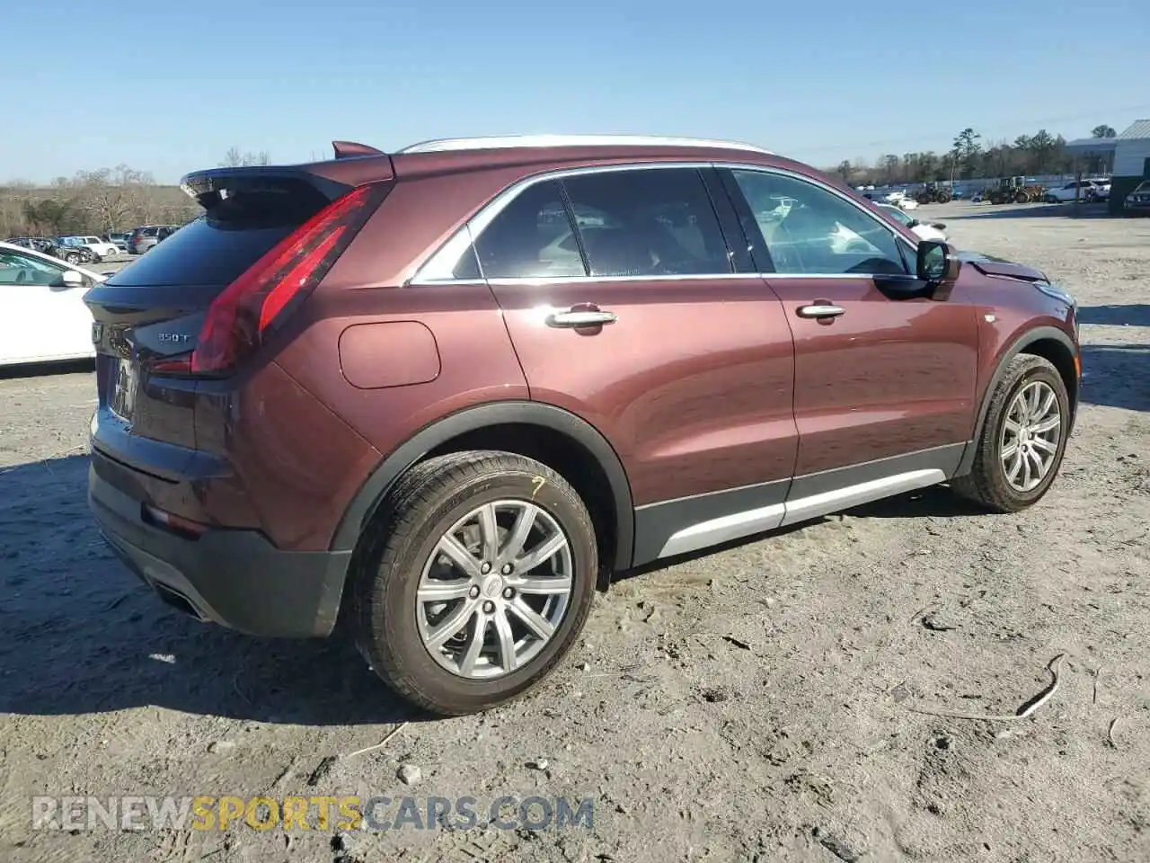 3 Photograph of a damaged car 1GYFZCR49PF125491 CADILLAC XT4 2023
