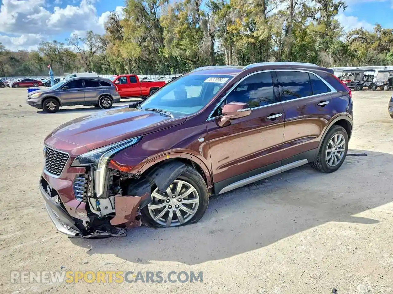 1 Photograph of a damaged car 1GYFZCR4XPF104388 CADILLAC XT4 2023