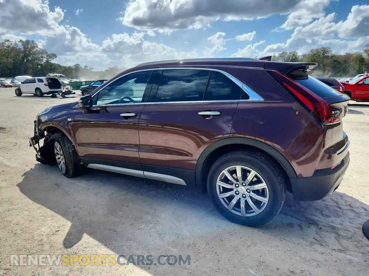 2 Photograph of a damaged car 1GYFZCR4XPF104388 CADILLAC XT4 2023