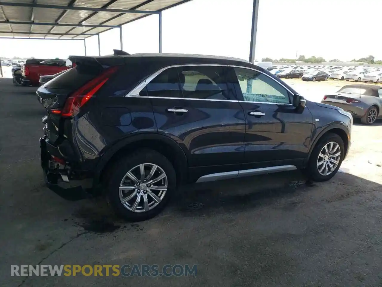 3 Photograph of a damaged car 1GYFZDR40PF202805 CADILLAC XT4 2023