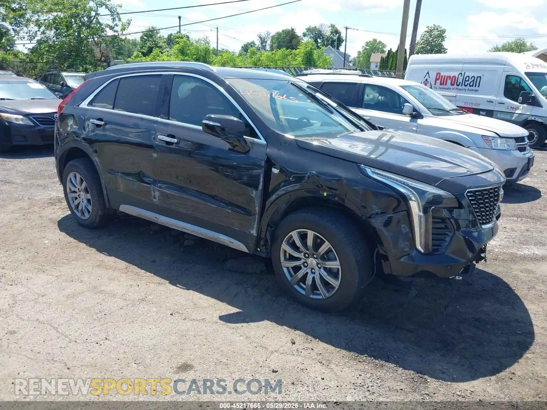 1 Photograph of a damaged car 1GYFZDR41PF110912 CADILLAC XT4 2023
