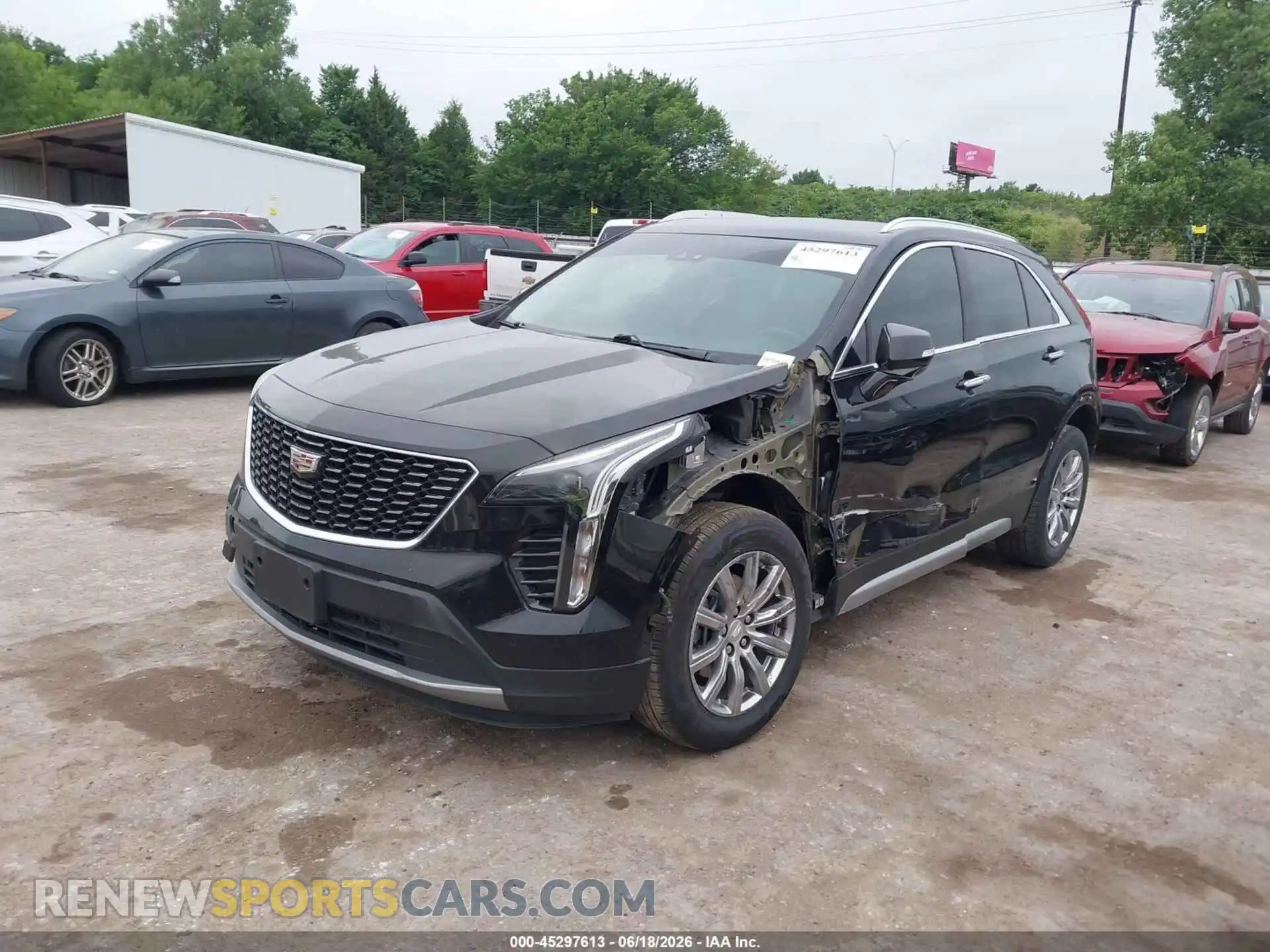 2 fotografías del automóvil dañado 1GYFZDR41PF160208 CADILLAC XT4 2023