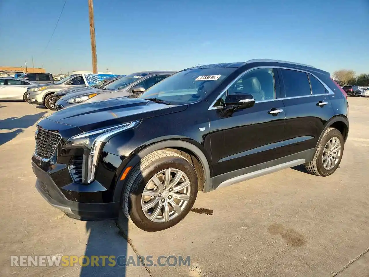 1 Photograph of a damaged car 1GYFZDR43PF123063 CADILLAC XT4 2023