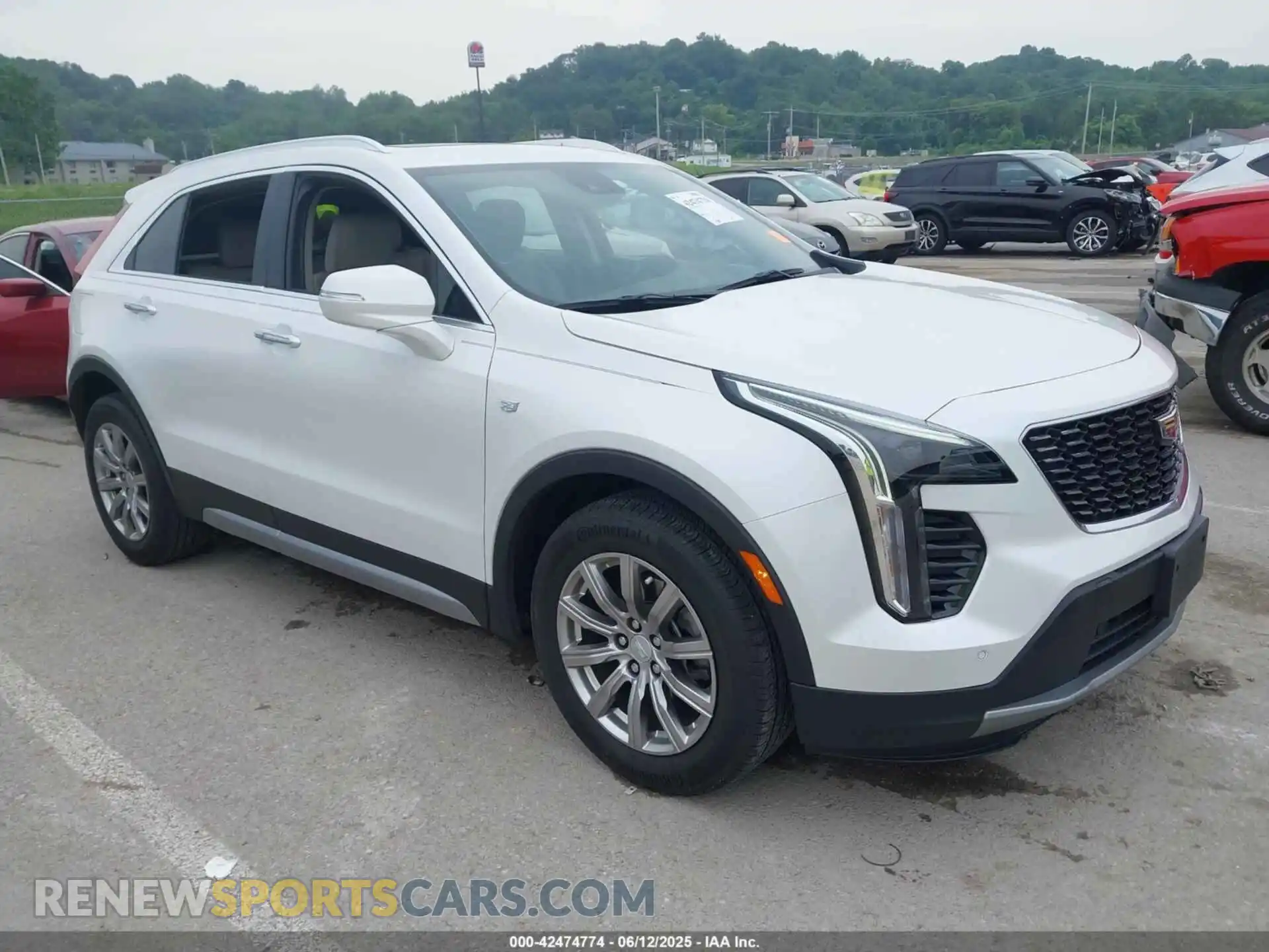 1 Photograph of a damaged car 1GYFZDR43PF176779 CADILLAC XT4 2023