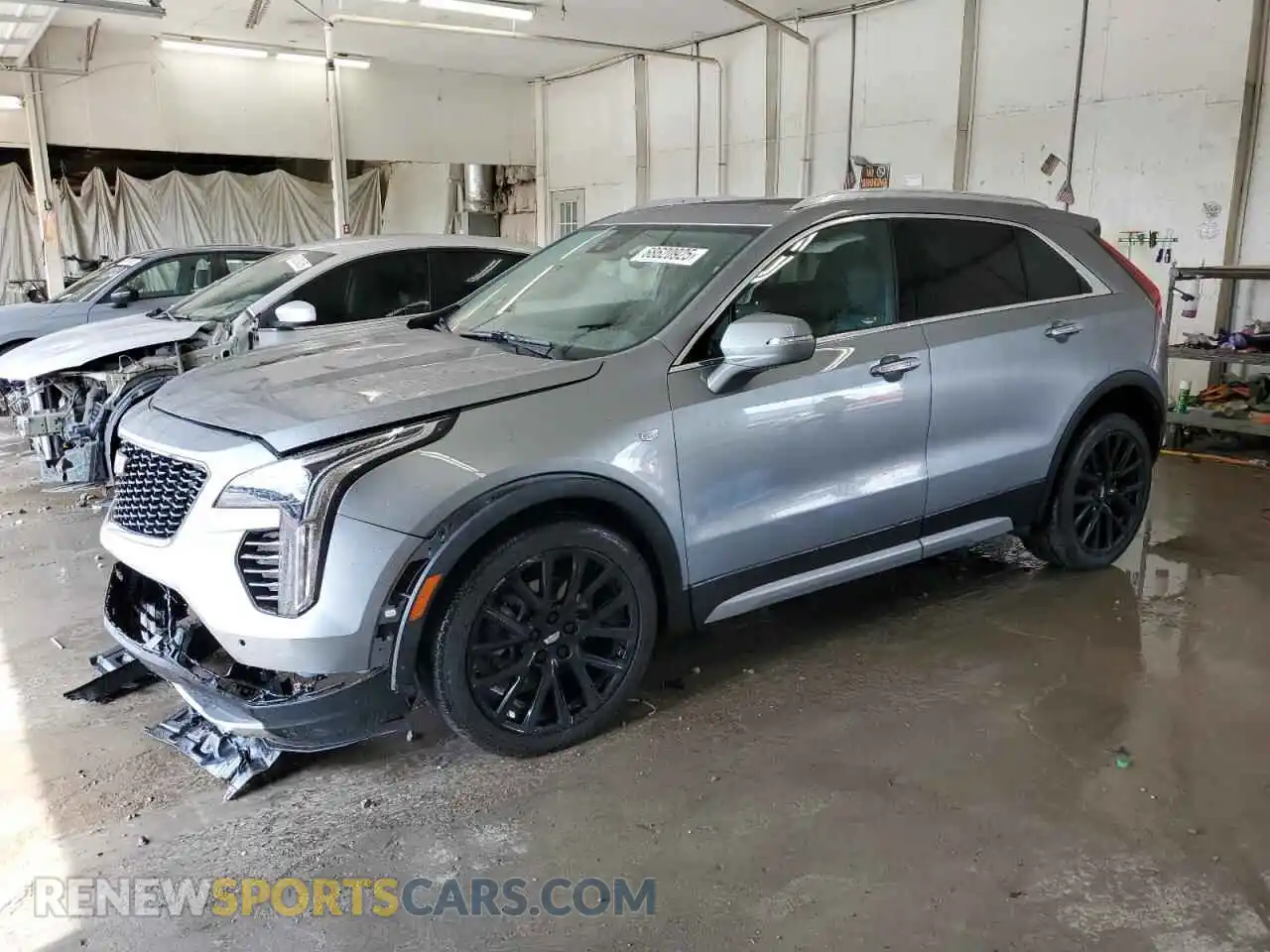 1 Photograph of a damaged car 1GYFZDR43PF222918 CADILLAC XT4 2023