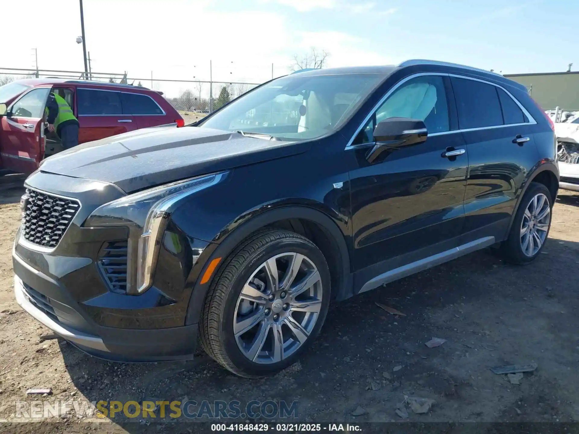 2 Photograph of a damaged car 1GYFZDR46PF195391 CADILLAC XT4 2023