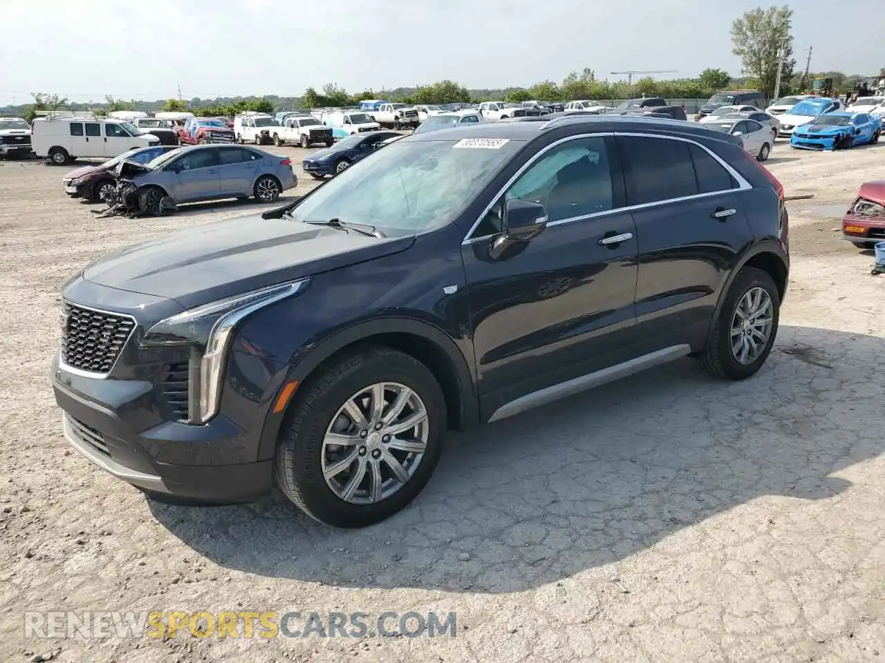 1 Photograph of a damaged car 1GYFZDR48PF179600 CADILLAC XT4 2023