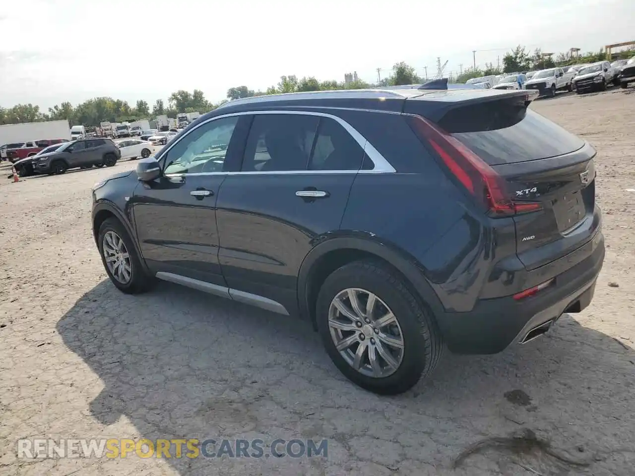 2 Photograph of a damaged car 1GYFZDR48PF179600 CADILLAC XT4 2023