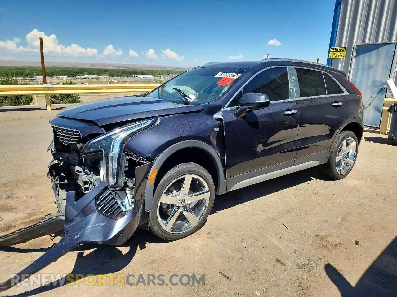 1 Фотография поврежденного автомобиля 1GYFZDR49PF206724 CADILLAC XT4 2023