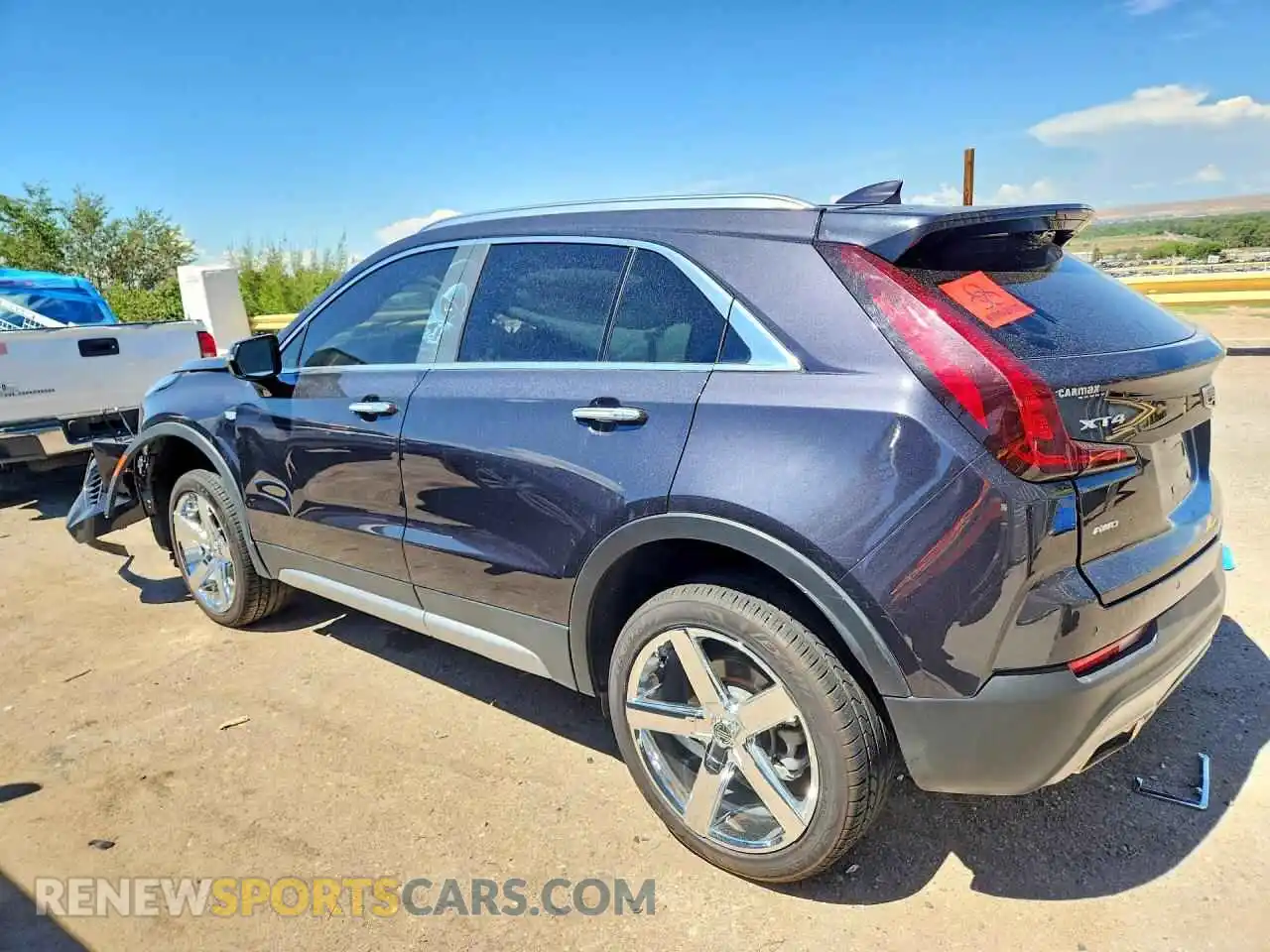 2 Фотография поврежденного автомобиля 1GYFZDR49PF206724 CADILLAC XT4 2023