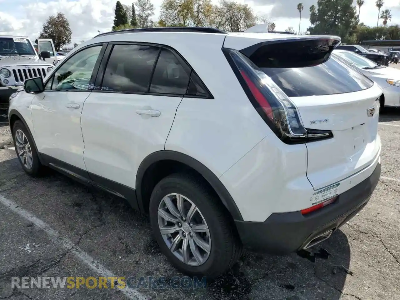 2 Photograph of a damaged car 1GYFZER48PF219325 CADILLAC XT4 2023