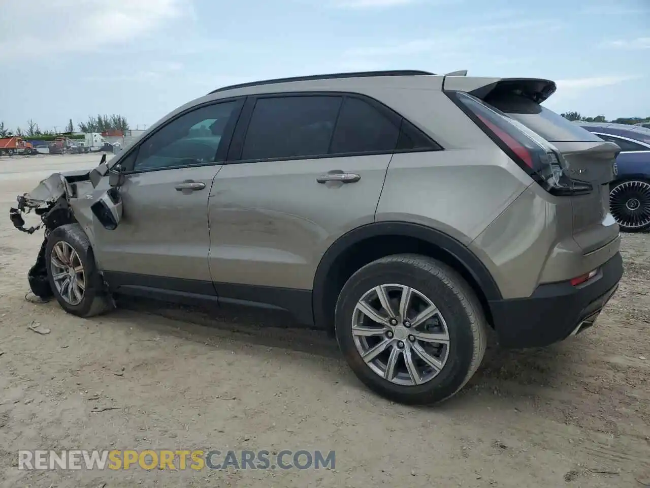 2 Photograph of a damaged car 1GYFZER49PF185170 CADILLAC XT4 2023
