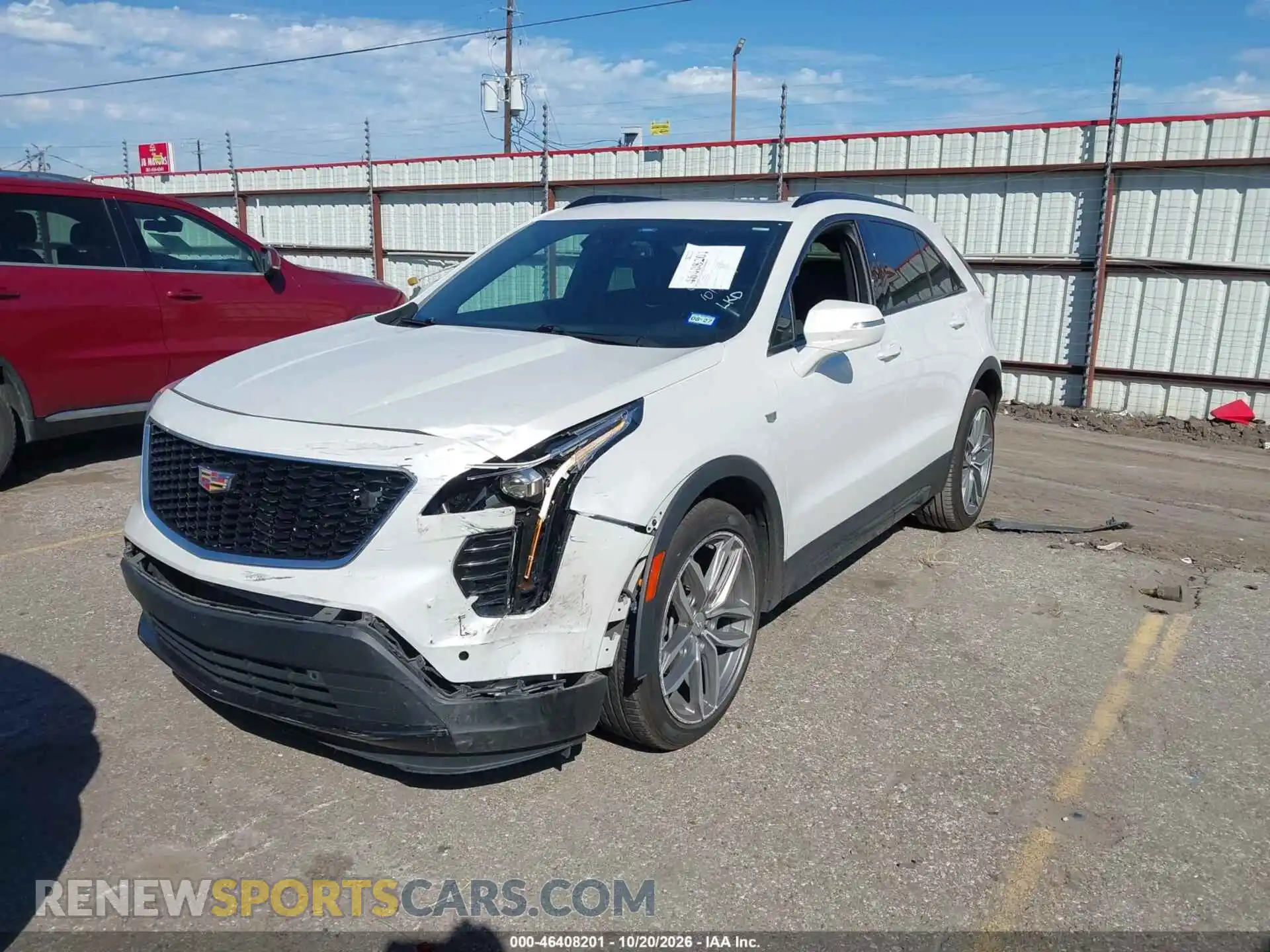 2 fotografías del automóvil dañado 1GYFZER4XPF103480 CADILLAC XT4 2023