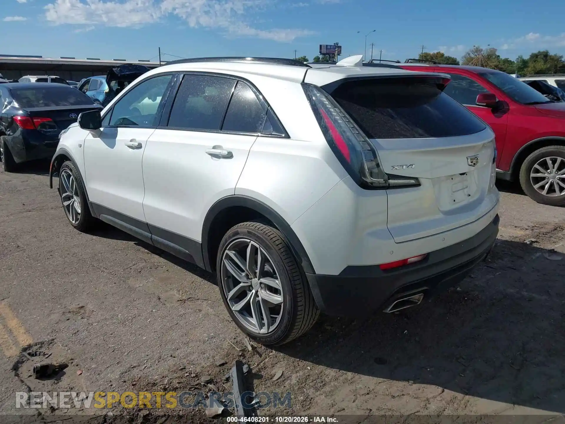 3 fotografías del automóvil dañado 1GYFZER4XPF103480 CADILLAC XT4 2023