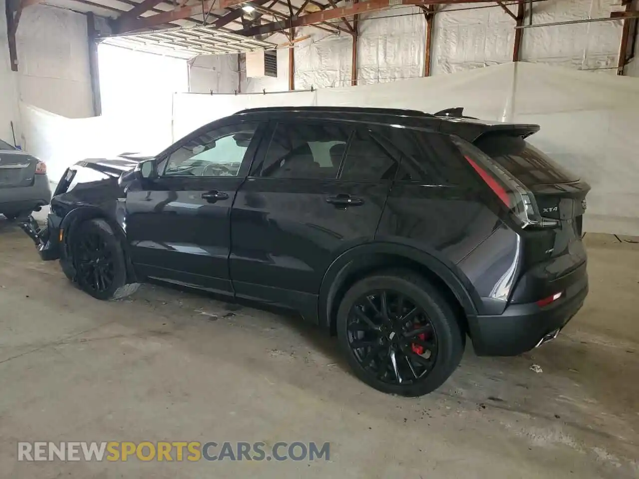2 Photograph of a damaged car 1GYFZFR41PF103650 CADILLAC XT4 2023