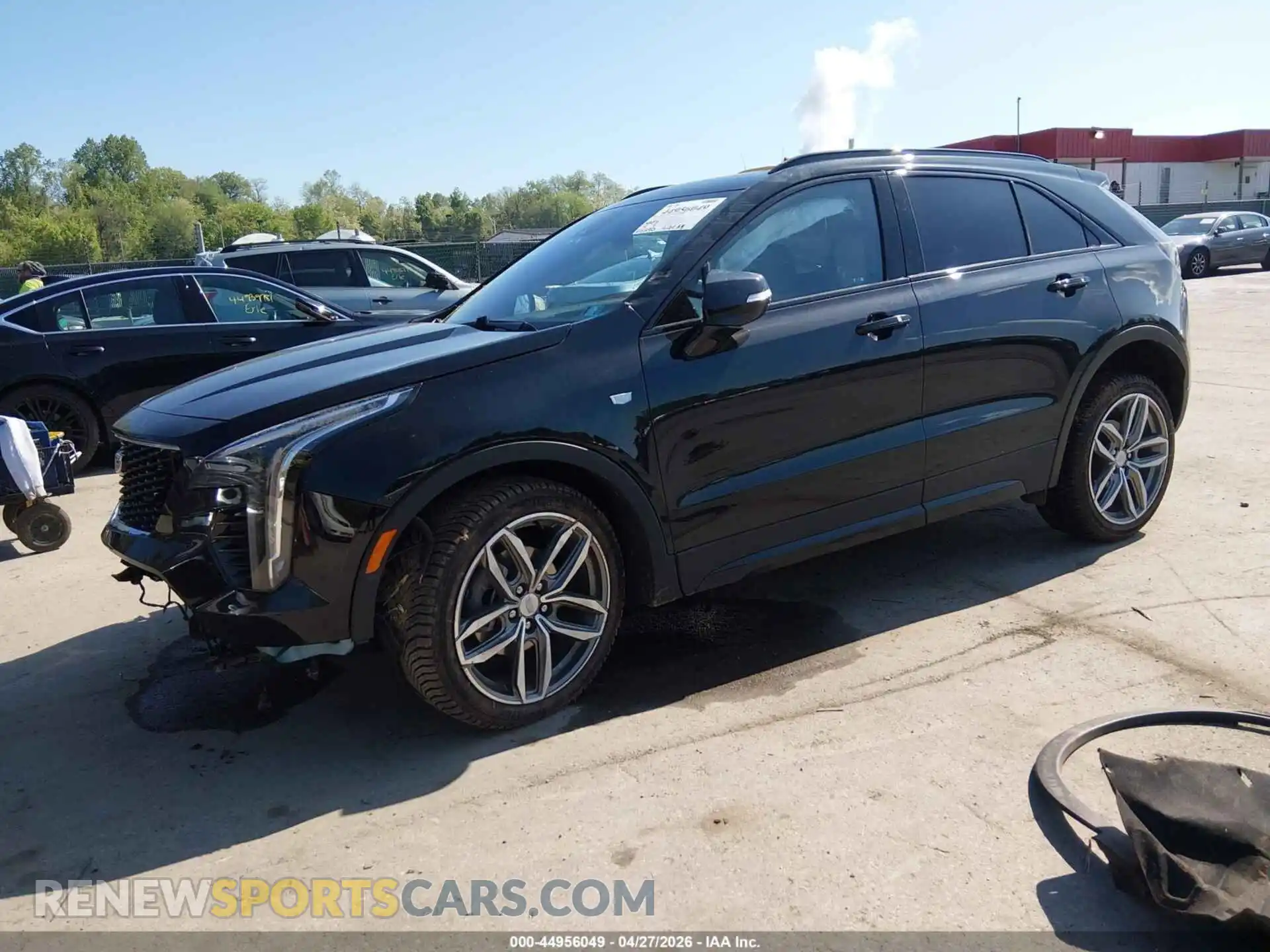 2 Photograph of a damaged car 1GYFZFR41PF127656 CADILLAC XT4 2023