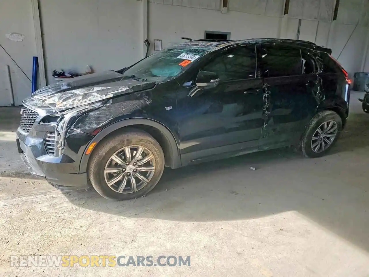 1 Photograph of a damaged car 1GYFZFR41PF206597 CADILLAC XT4 2023