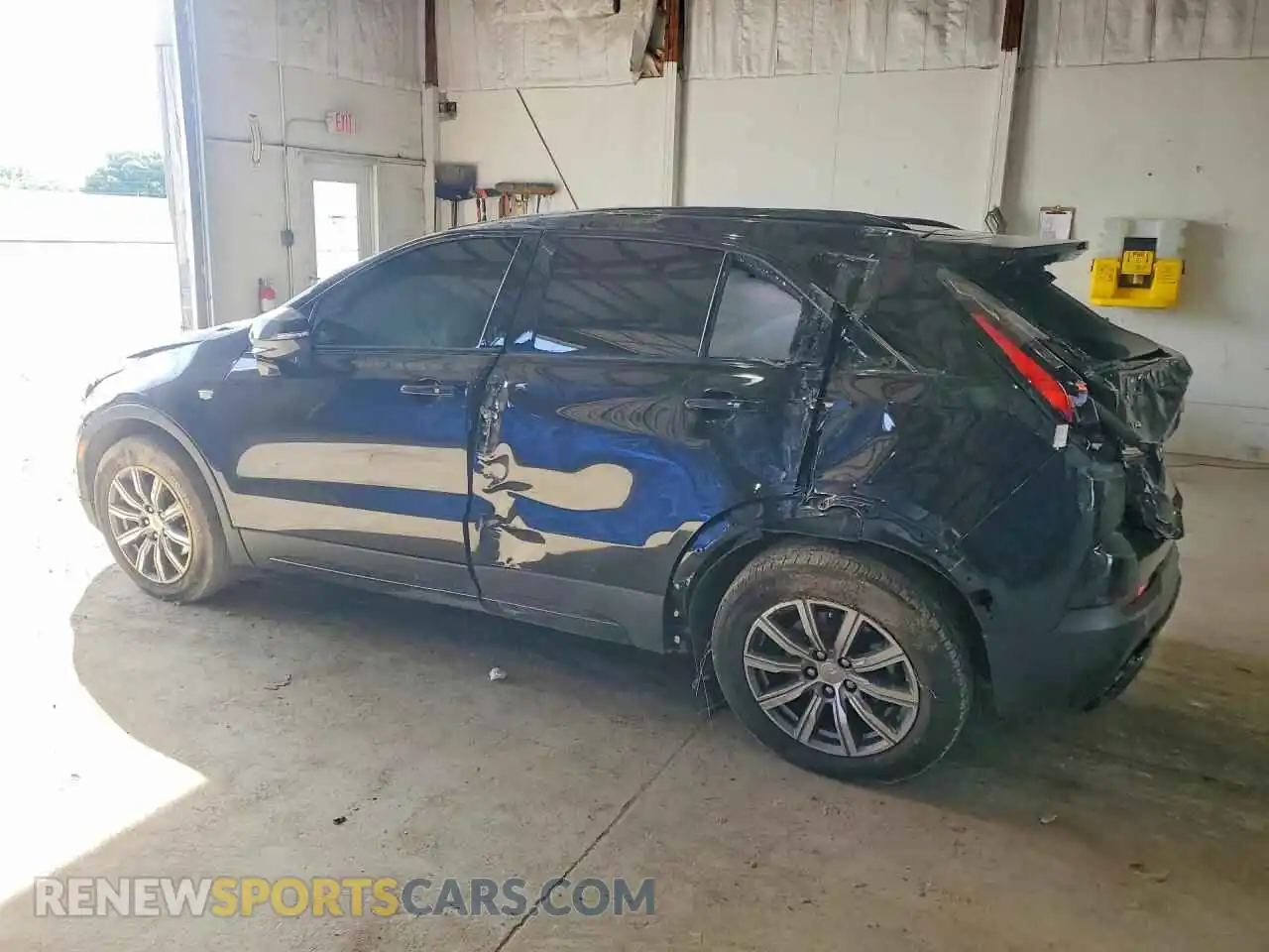 2 Photograph of a damaged car 1GYFZFR41PF206597 CADILLAC XT4 2023