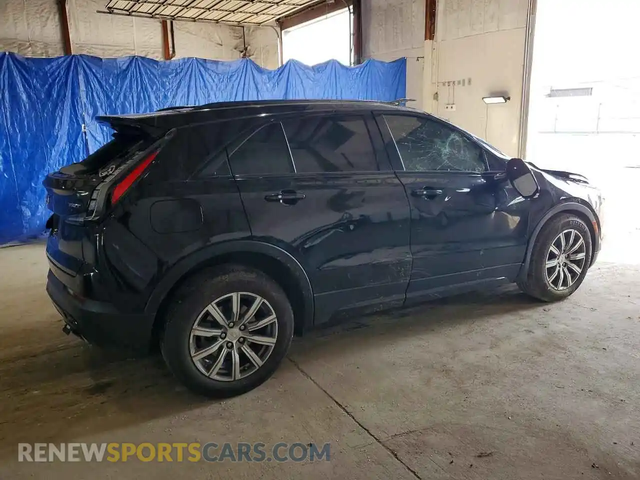 3 Photograph of a damaged car 1GYFZFR41PF206597 CADILLAC XT4 2023