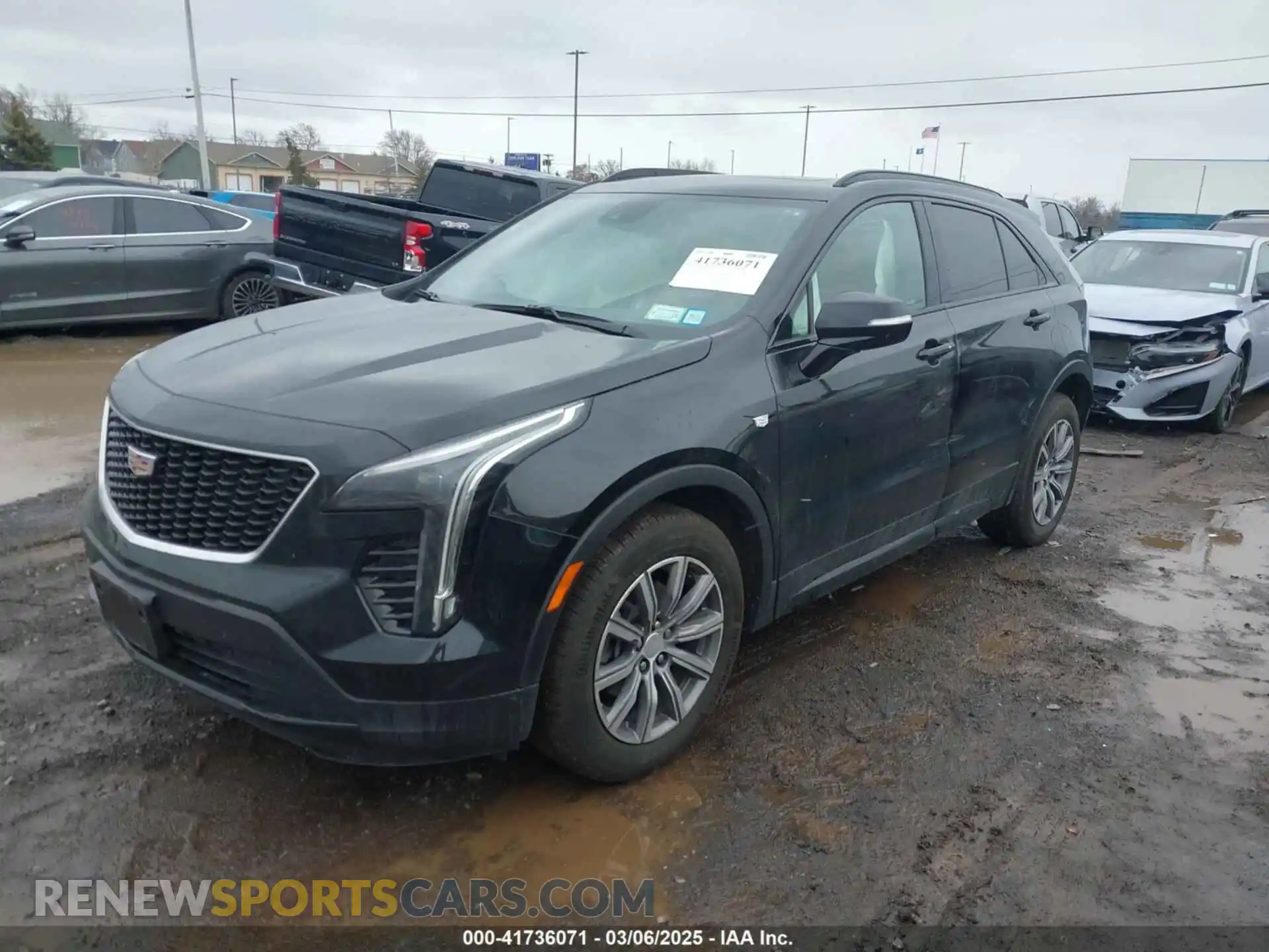 2 Photograph of a damaged car 1GYFZFR43PF104069 CADILLAC XT4 2023