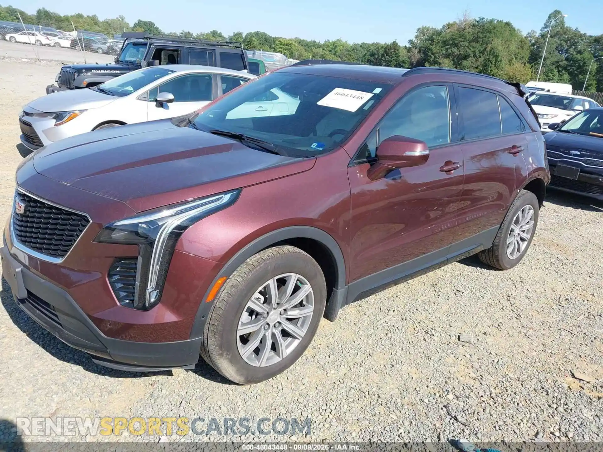2 Photograph of a damaged car 1GYFZFR46PF100825 CADILLAC XT4 2023