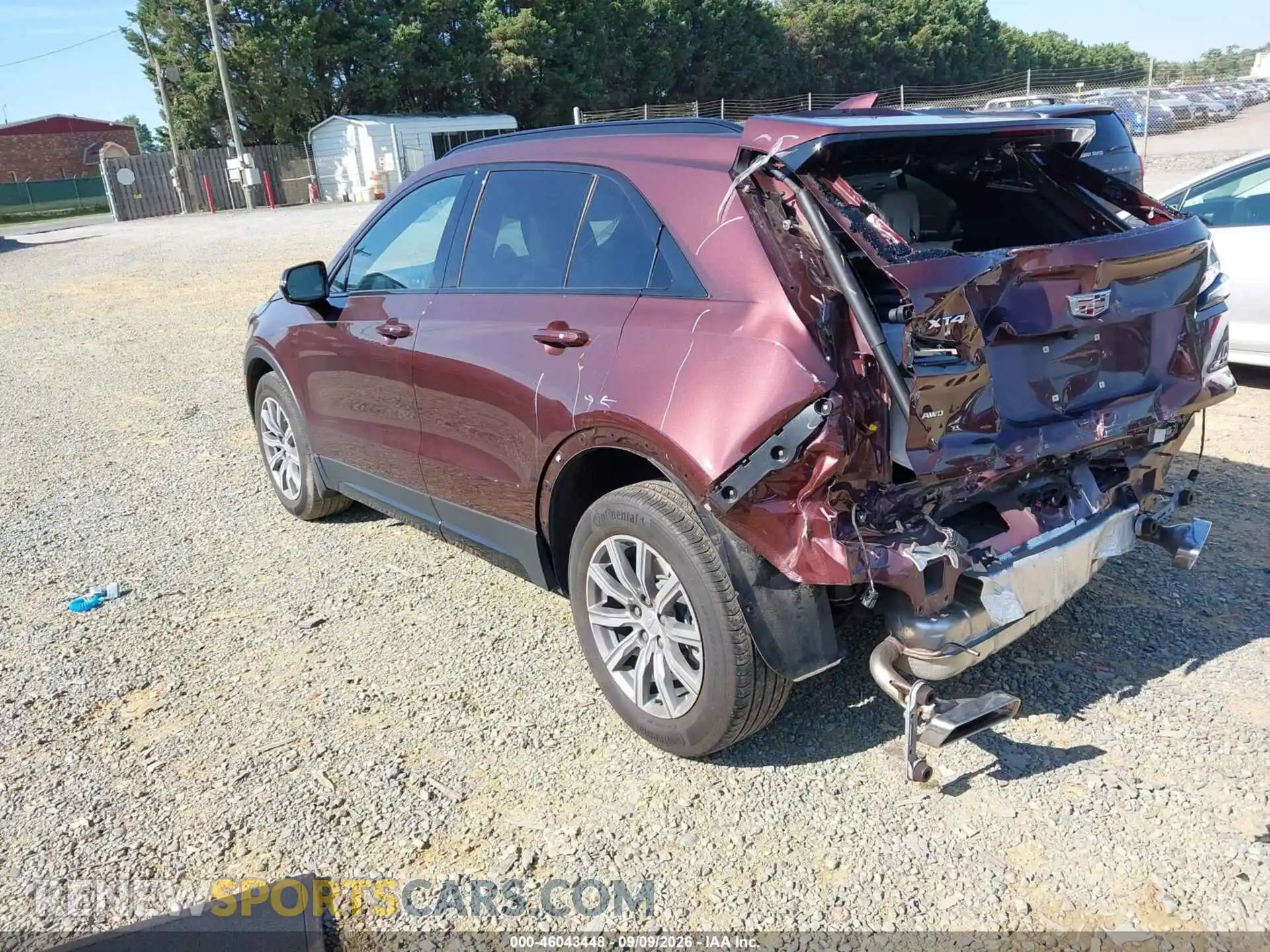 3 Photograph of a damaged car 1GYFZFR46PF100825 CADILLAC XT4 2023