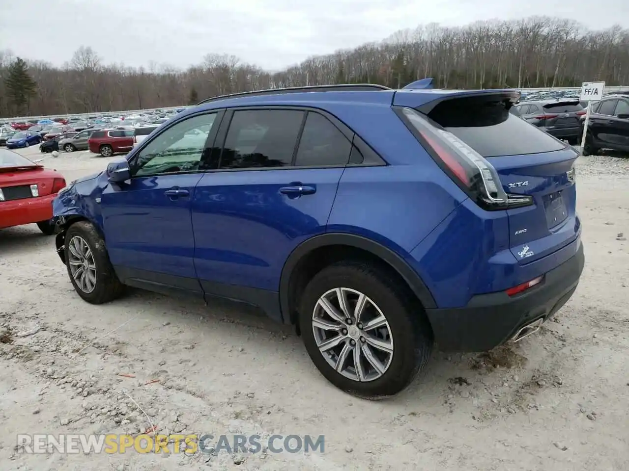 2 Photograph of a damaged car 1GYFZFR46PF121772 CADILLAC XT4 2023