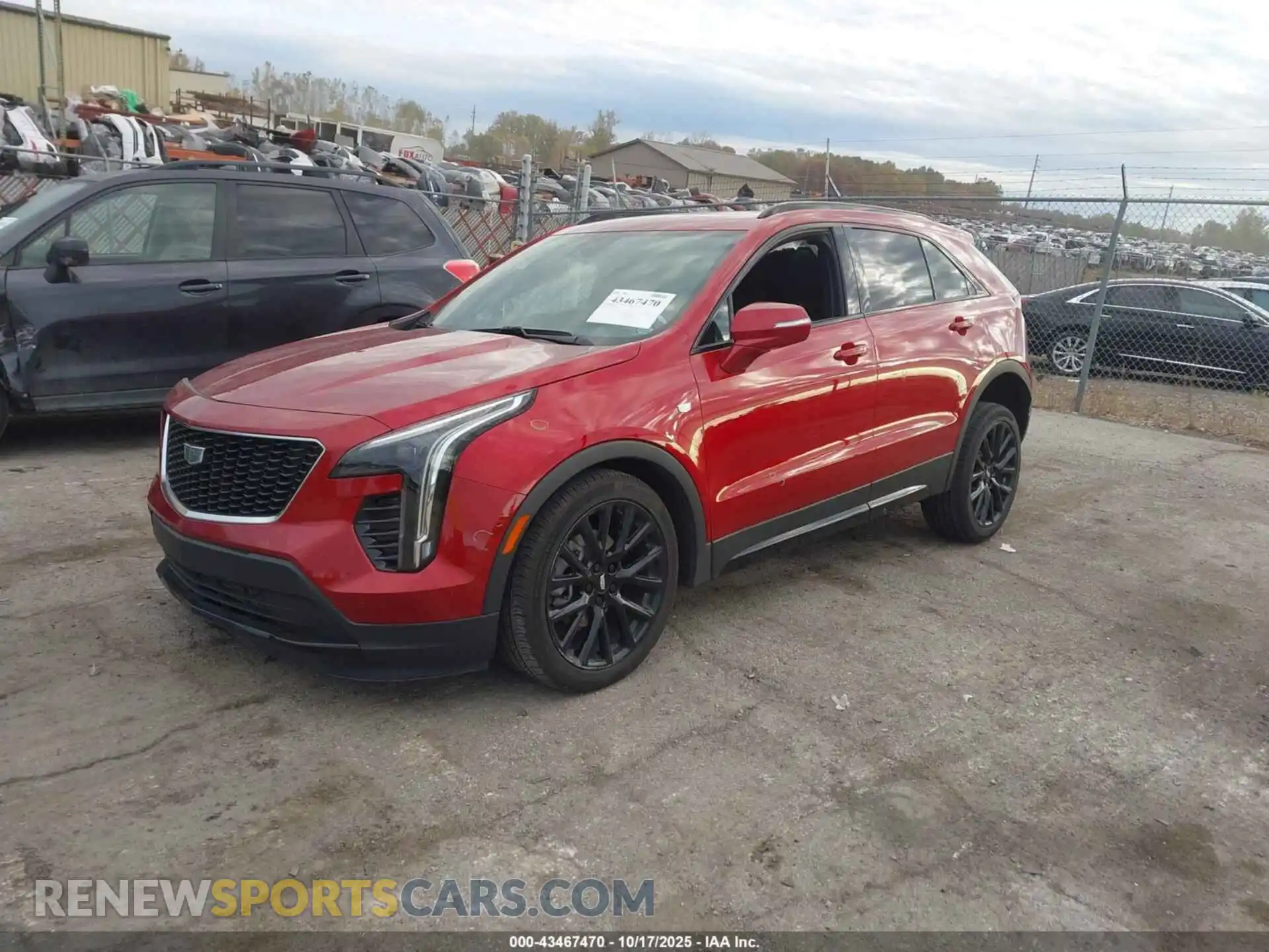 2 Photograph of a damaged car 1GYFZFR46PF153301 CADILLAC XT4 2023