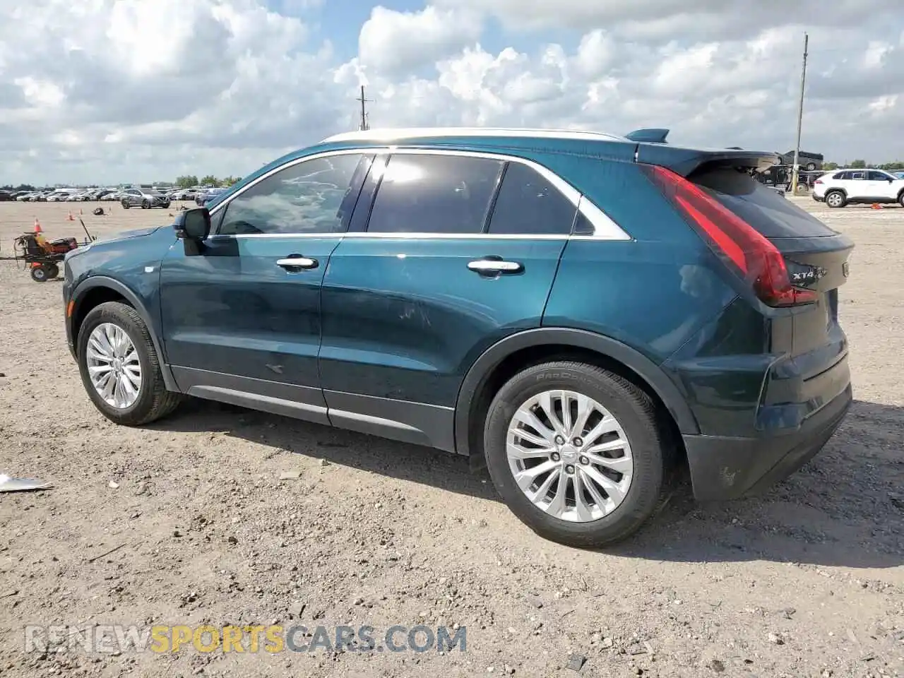 2 Photograph of a damaged car 1GYAZAR42RF235154 CADILLAC XT4 2024