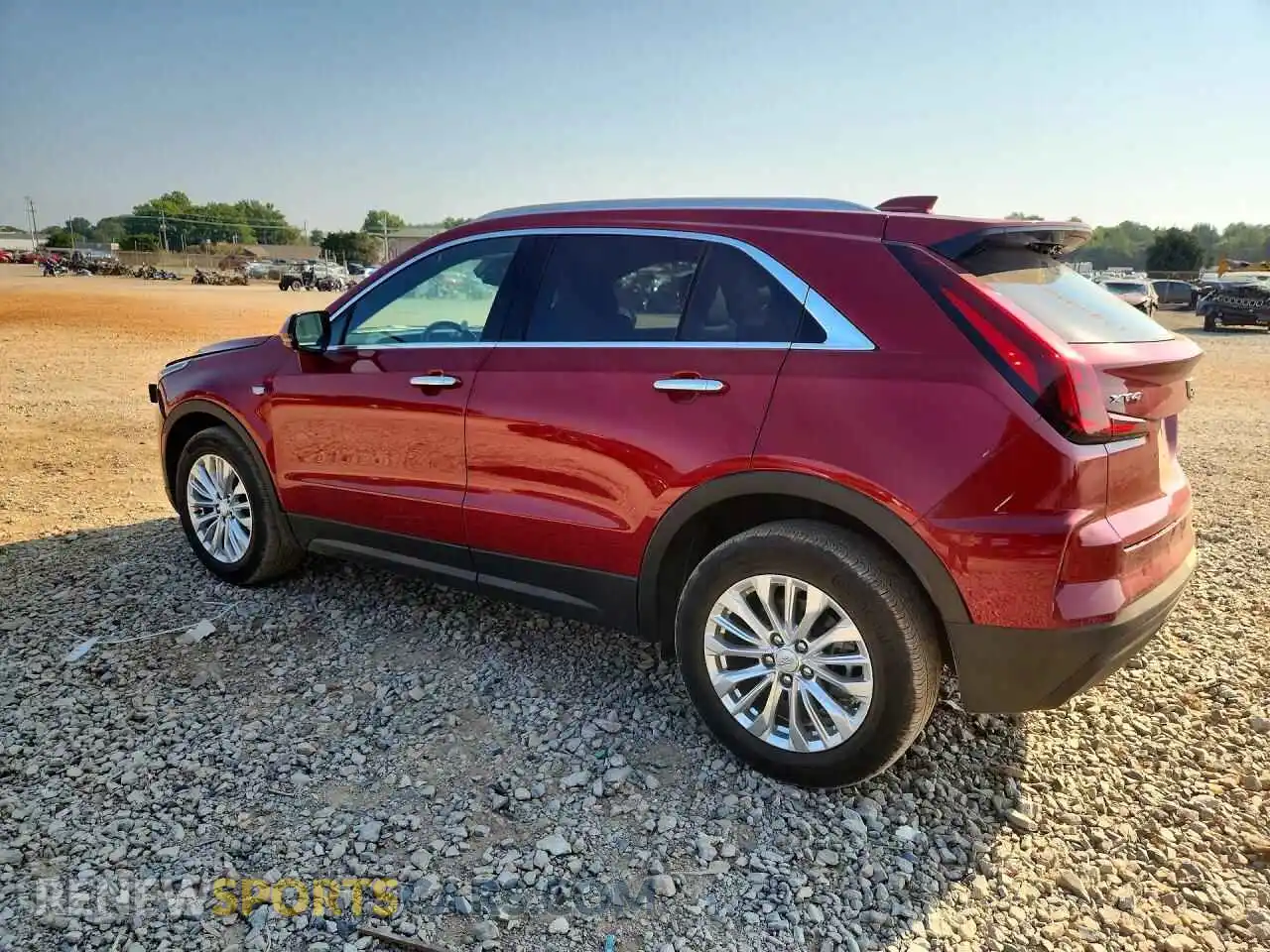 2 Фотография поврежденного автомобиля 1GYAZAR44RF129272 CADILLAC XT4 2024