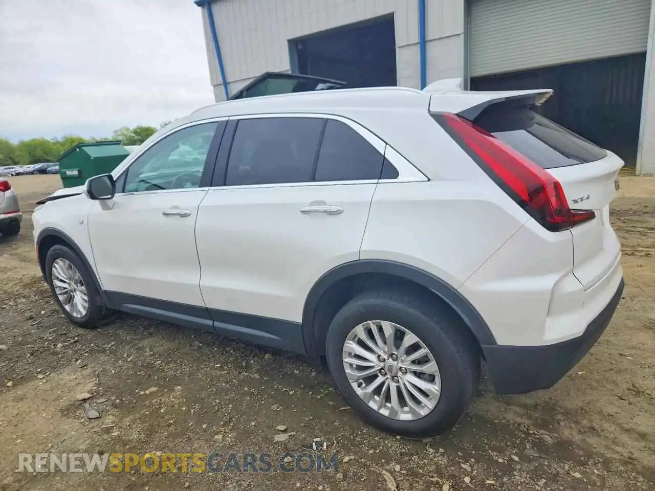 2 Photograph of a damaged car 1GYAZAR4XRF123279 CADILLAC XT4 2024