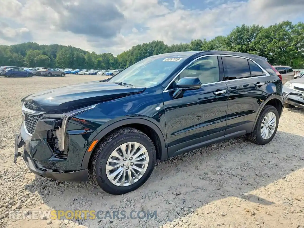1 Photograph of a damaged car 1GYFZBR48RF247448 CADILLAC XT4 2024