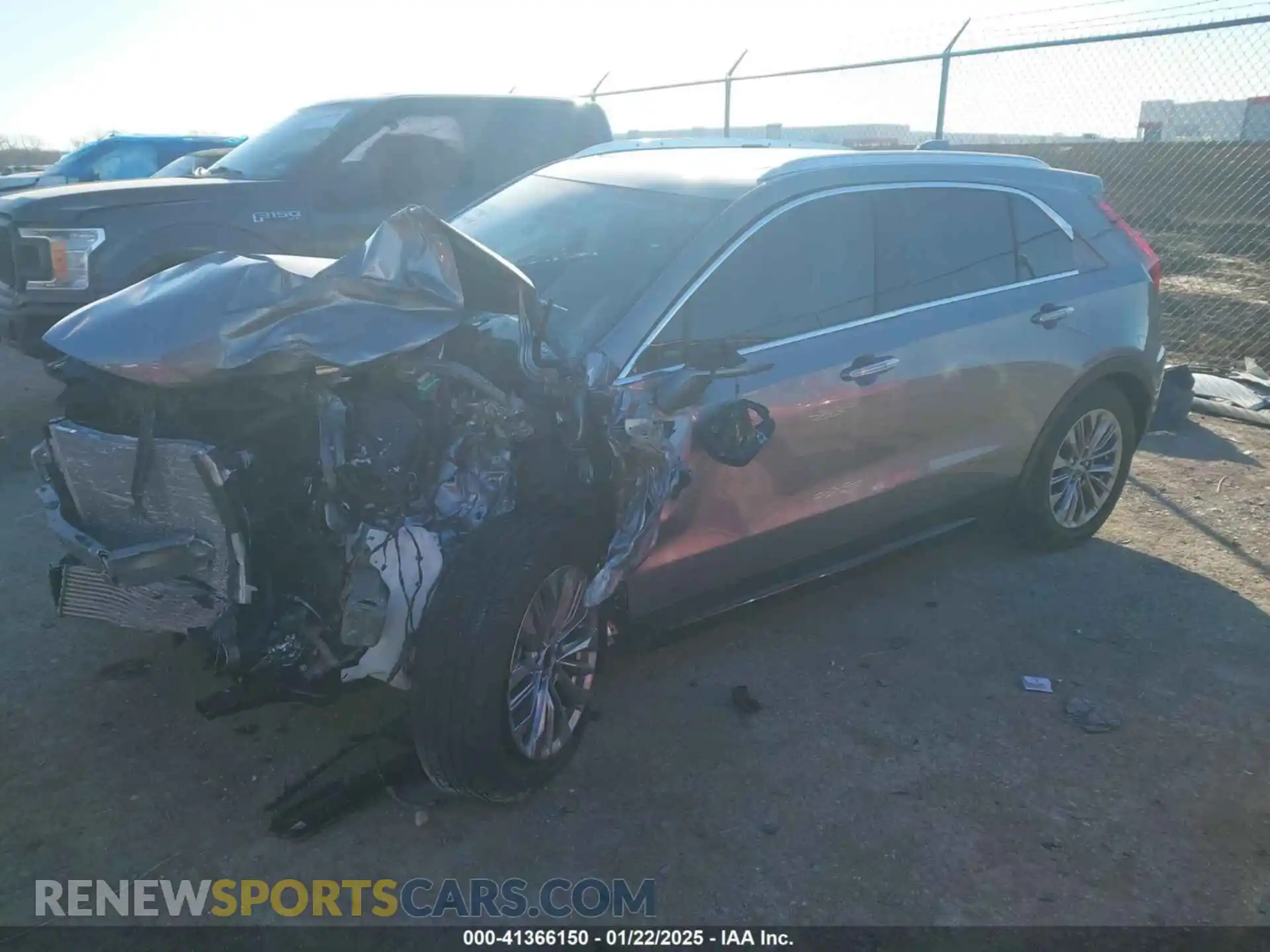 2 Photograph of a damaged car 1GYFZCR40RF158284 CADILLAC XT4 2024