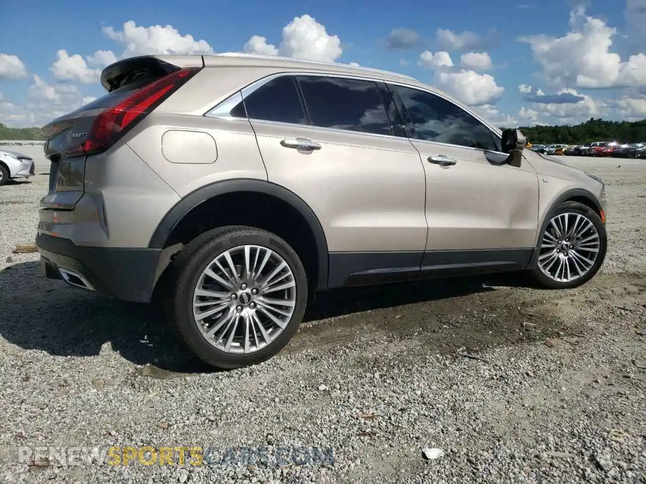 3 Photograph of a damaged car 1GYFZCR40RF167406 CADILLAC XT4 2024