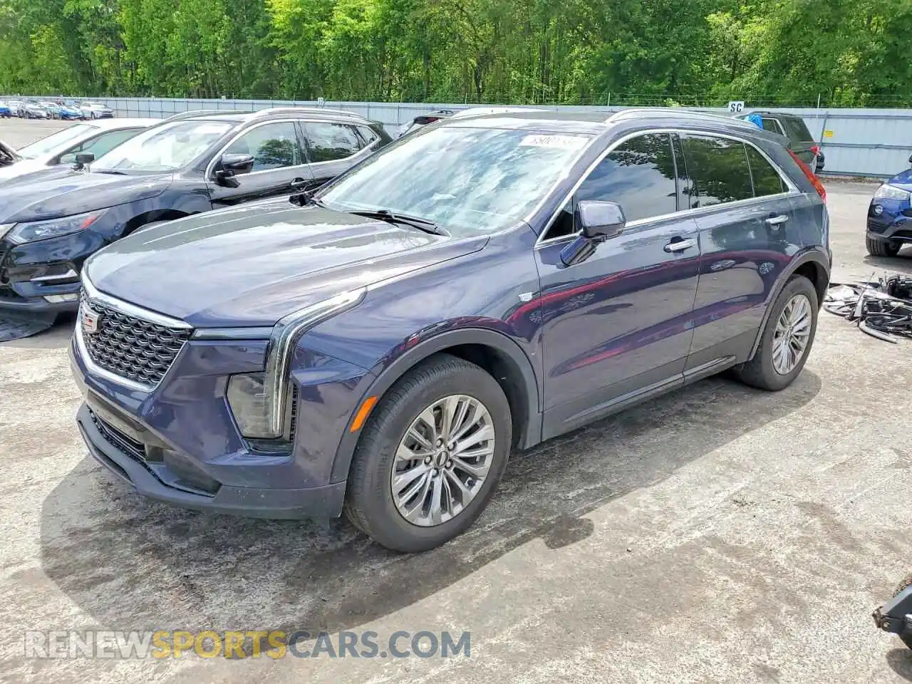 1 fotografías del automóvil dañado 1GYFZCR41RF148279 CADILLAC XT4 2024