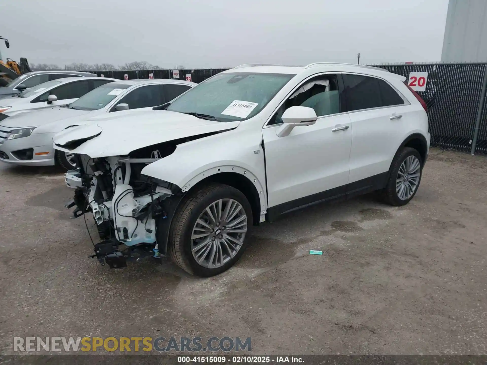 2 Photograph of a damaged car 1GYFZCR41RF220114 CADILLAC XT4 2024