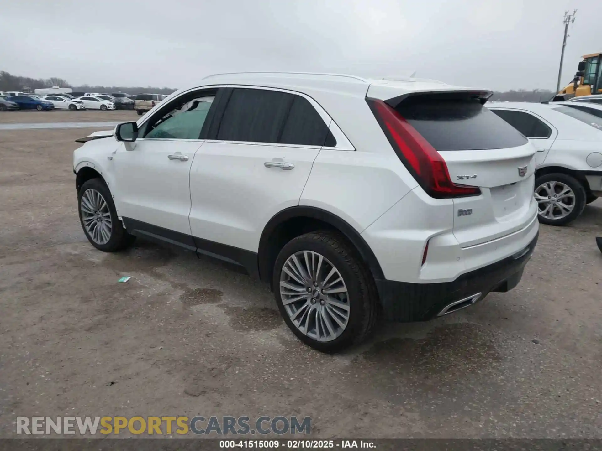 3 Photograph of a damaged car 1GYFZCR41RF220114 CADILLAC XT4 2024